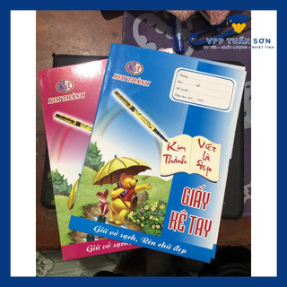 Giấy kê tay kim thành viết chính tả