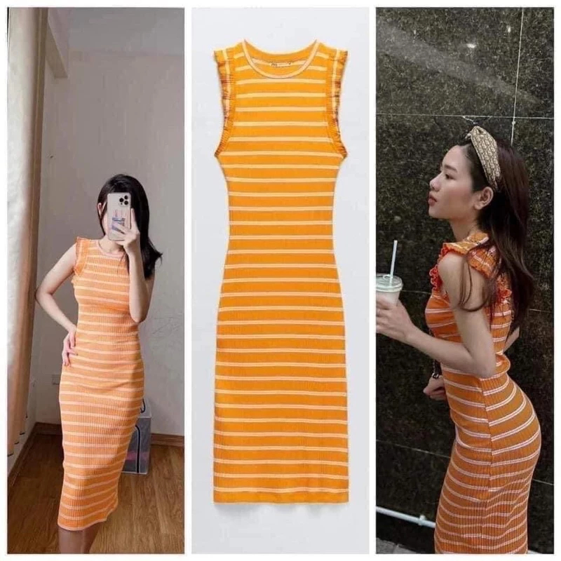 [Zara chính hãng, giá sale] Váy body Zara siêu xinh, sexy