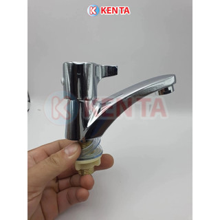 Vòi lavabo DẤU HỎI lạnh rửa mặt, vòi chậu rửa mặt chất lượng cao (tay dấu hỏi LB02)