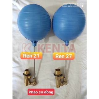 Phao bồn nước, PHAO CƠ THAU tự động ngắt nước ren 21, 27