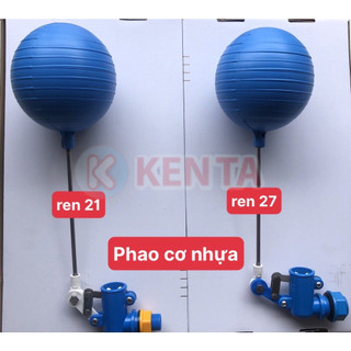 Phao bồn nước - phao cơ nhựa tự ngắt nước giá rẻ tiết kiệm phi 21, phi 27