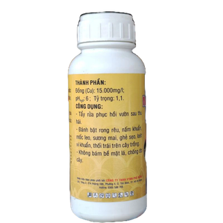 Nano đồng chai 500ml