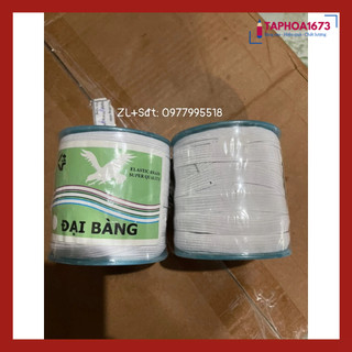 Cuộn 100m chun quần bản 1cm trắng đẹp