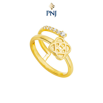 Nhẫn Bạc đính đá ECZ PNJSilver XMXMY000034