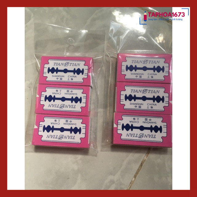 SET 30 Lưỡi Dao Tem Tàu Hồng Lẻ