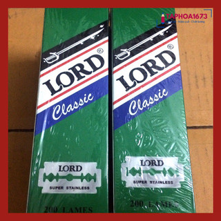 Dao Lam LORD Chuẩn (Hộp 200 Lưỡi)