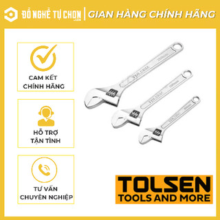 Mỏ lết 6in+8in+10in tolsen 15007 - chính hãng
