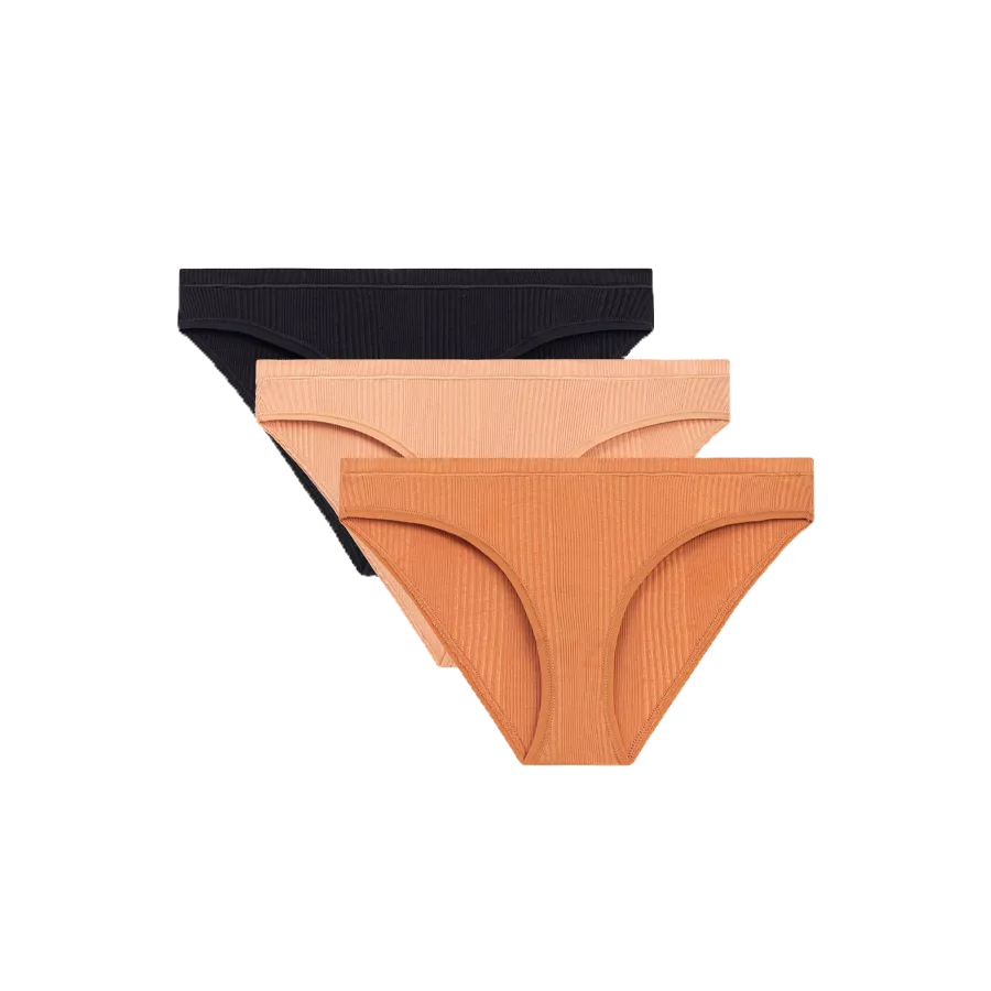 Combo 3 quần lót nữ ONOFF Modal Rib Premium dáng bikini - 16UJ23A009