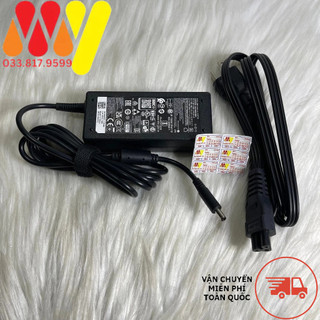 Sạc Laptop Dell 19v 3.34A Chân kim nhỏ 3567 3568 7347 7348 3558 3559 XPS 11 13