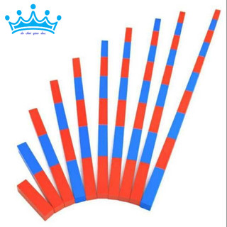 Gậy số loại nhỏ Montessori - Mini Numerical Rods
