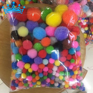 Pompom 200 quả nhiều kích thước