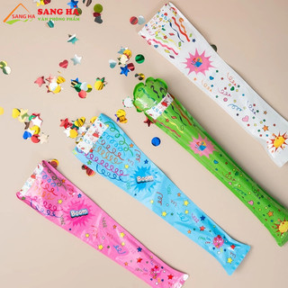 Đồ chơi pháo hoa giấy pháo giấy vui nhộn dịp tết lễ hội sinh nhật