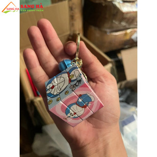 Móc Khoá Rubik Mini Mẫu Doraemon