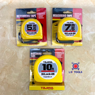 Thước cuộn tajima nhật bản rộng 25mm, kích thước 5.5m, 7.5m, 10m|thước nhật-h5p55mw h5p75mw h5pa0mw
