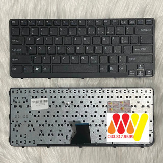 Bàn Phím Laptop Sony Vaio SVE14, SVE-14, SVE 14 SVE141 SVE14A Loại có 1 ốc - Keyboard Có Khung