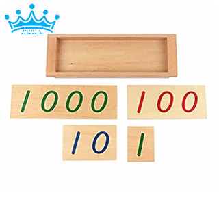 Giới thiệu hệ thập phân bằng gỗ - Wood Introduction to Decimal Symbol