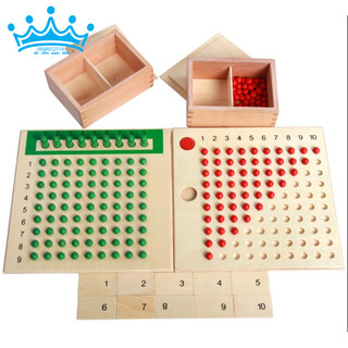 Bảng phép nhân, phép chia - Multiplication Division Bead Board