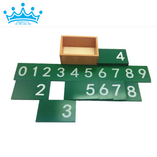 Hộp số cát nhám - Sandpaper Numbers with Box
