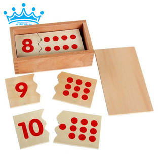 Ghép số và lượng 1-10 - Number Puzzle 1-10