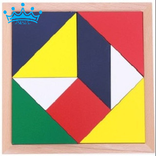 Ghép hình vuông Tangram - Square Put Together Tray