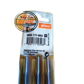 Vỉ 3 Dũa Tròn STIHL - thắng máy cưa xíchh