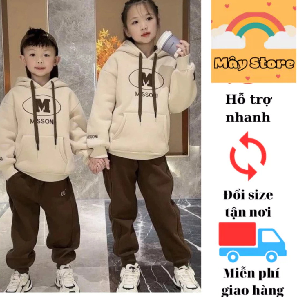 [MÂY KID]  SET NỈ ĐỒ ĐÔI MẸ BÉ