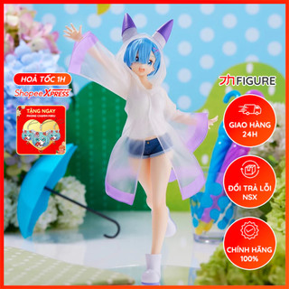  Mô Hình Rem Re:Zero Ameagari Day Ver.  - Luminasta  SEGA  Figure Chính Hãng Nhật Bản 