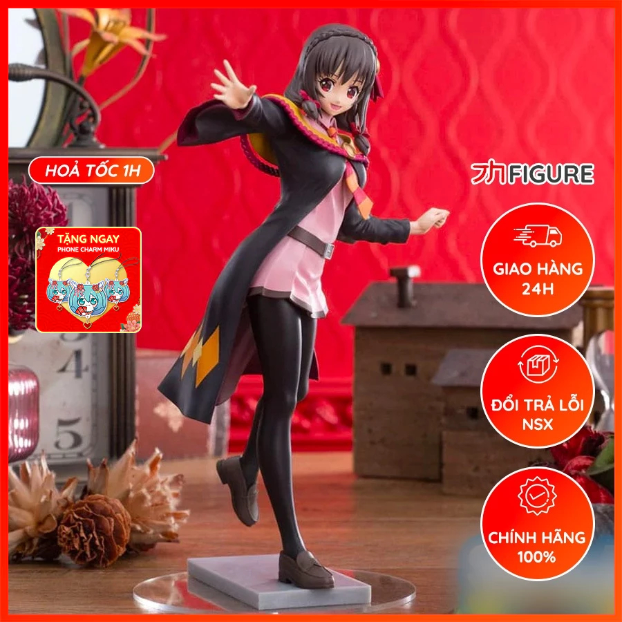 Mô Hình Yunyun, Kono Subarashii Sekai ni Bakuen o! - Luminasta (SEGA) Figure Chính Hãng