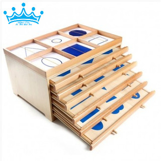 Tủ hình học Montessori - Geometric Cabinet