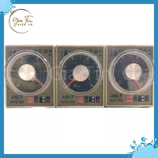 Rơ le tròn timer thời gian anly ah3-na