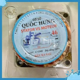 Stator Phe quạt, lốc quạt dày 25mm-46 dây đồng Quốc Hưng