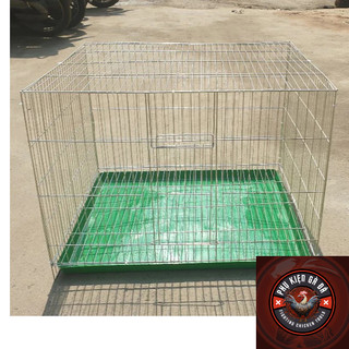 Lồng 50x60cm nan khít kèm khay nhựa