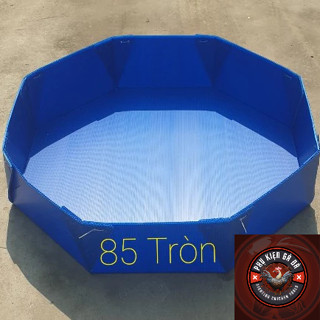 Khay nhựa tròn úp lồng gà tre 85cm loại 1 có logo