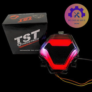 Đèn Hậu TST - Led 7 màu 7 Chế Độ Nháy Khác Nhau >>> Lắp Như Zin Cho Ex150