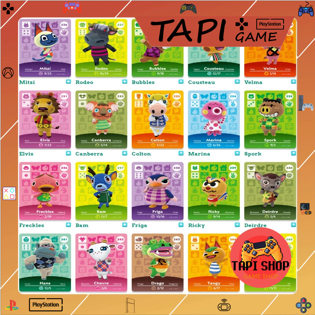 [Chính Hãng Nintendo] Thẻ Amiibo Animal Crossing New Horizons General 2 Nintendo Switch