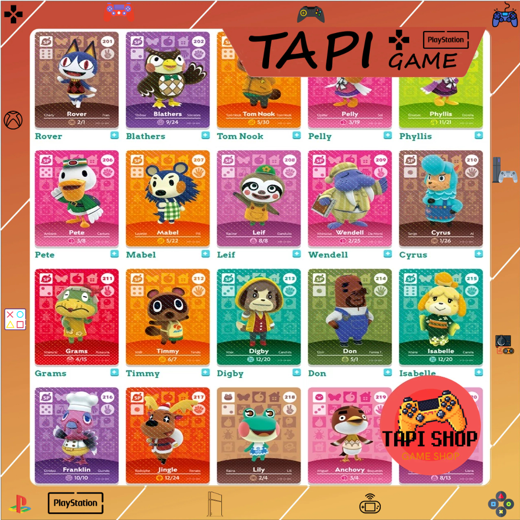 [Chính Hãng Nintendo] Thẻ Amiibo Animal Crossing New Horizons General Nintendo Switch