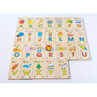 Bảng chữ cái tiếng anh qua trò chơi tìm cặp đôi, bộ tìm hình cho bé