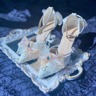 Giày thiết kế Lolita, giày cao gót tiểu thư