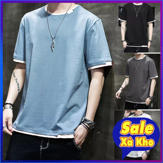 Áo thun nam trơn chất cotton FUNS mã TT5 form dáng rộng thể thao áo cộc tay đẹp mùa hè tập gym kiểu unisex