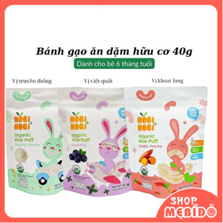 Bánh Gạo Ăn Dặm Hữu Cơ Cho Bé NOBI NOBI Vị Truyền Thống ShopMeBiDo