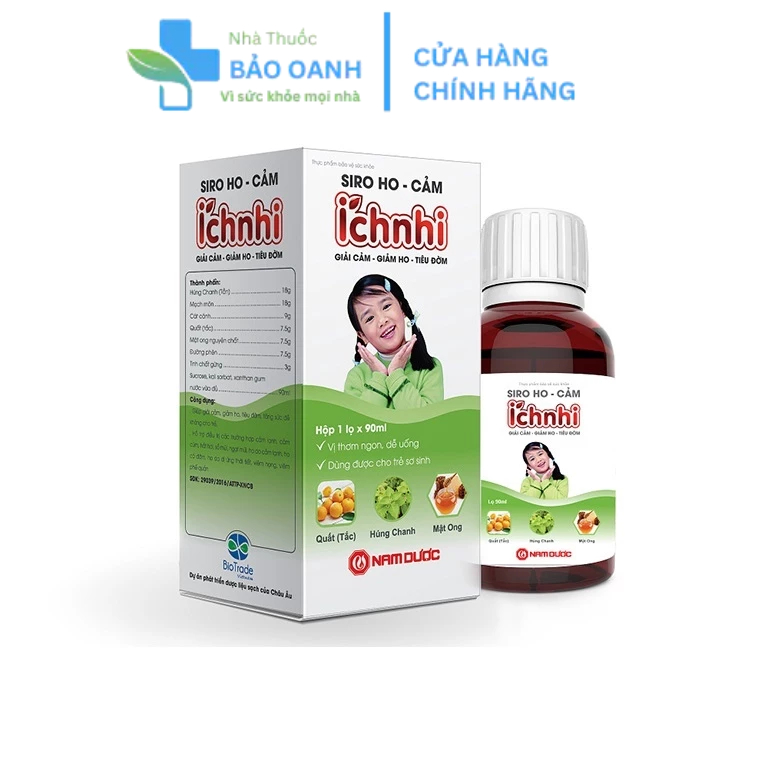 Siro Ho Cảm Ích Nhi 90ml