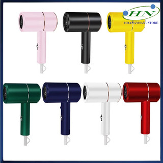 Máy sấy tóc tạo kiểu ánh sáng xanh, Công suất lớn 2200W 2 chiều nóng lạnh,Máy sấy tóc salon lược sấy