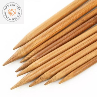 Kim đan len 8mm dùng đan len nhung đũa (1 cặp)