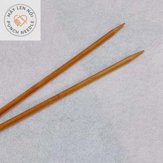 Kim đan len 8mm dùng đan len nhung đũa (1 cặp)