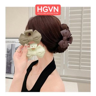 Kẹp Tóc HGVN Hình Nơ Thắt Đơn Giản Thời Trang Hàn Quốc Cho Nữ #A86