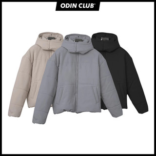 Áo phao béo Fluffy Odin Club, Áo khoác phao thời trang có mũ nam nữ unisex, Local Brand ODIN CLUB