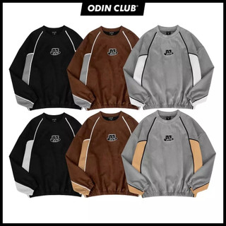 Áo sweater da lộn Forst ODIN CLUB, Áo sweater dài tay nam nữ unisex, Local Brand ODIN CLUB