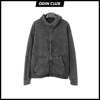 Áo Jacket nỉ hoodie Acid ZA Odin Club, Áo khoác nam nữ unisex chất liệu nỉ bông, Local Brand ODIN CLUB