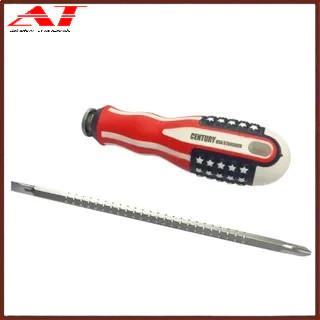 Tuốc nơ vít, tua vít 2 đầu dẹp - và bake + cán cờ usa - at