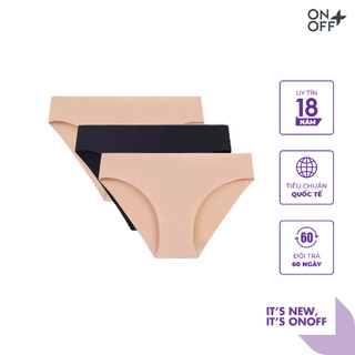 Combo 3 quần lót nữ ONOFF Seamless Invisible không đường viền dáng bikini - 16US23A025